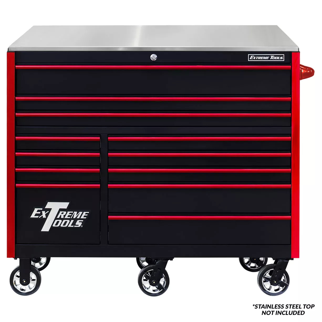 What is the feature of the drawer pulls?