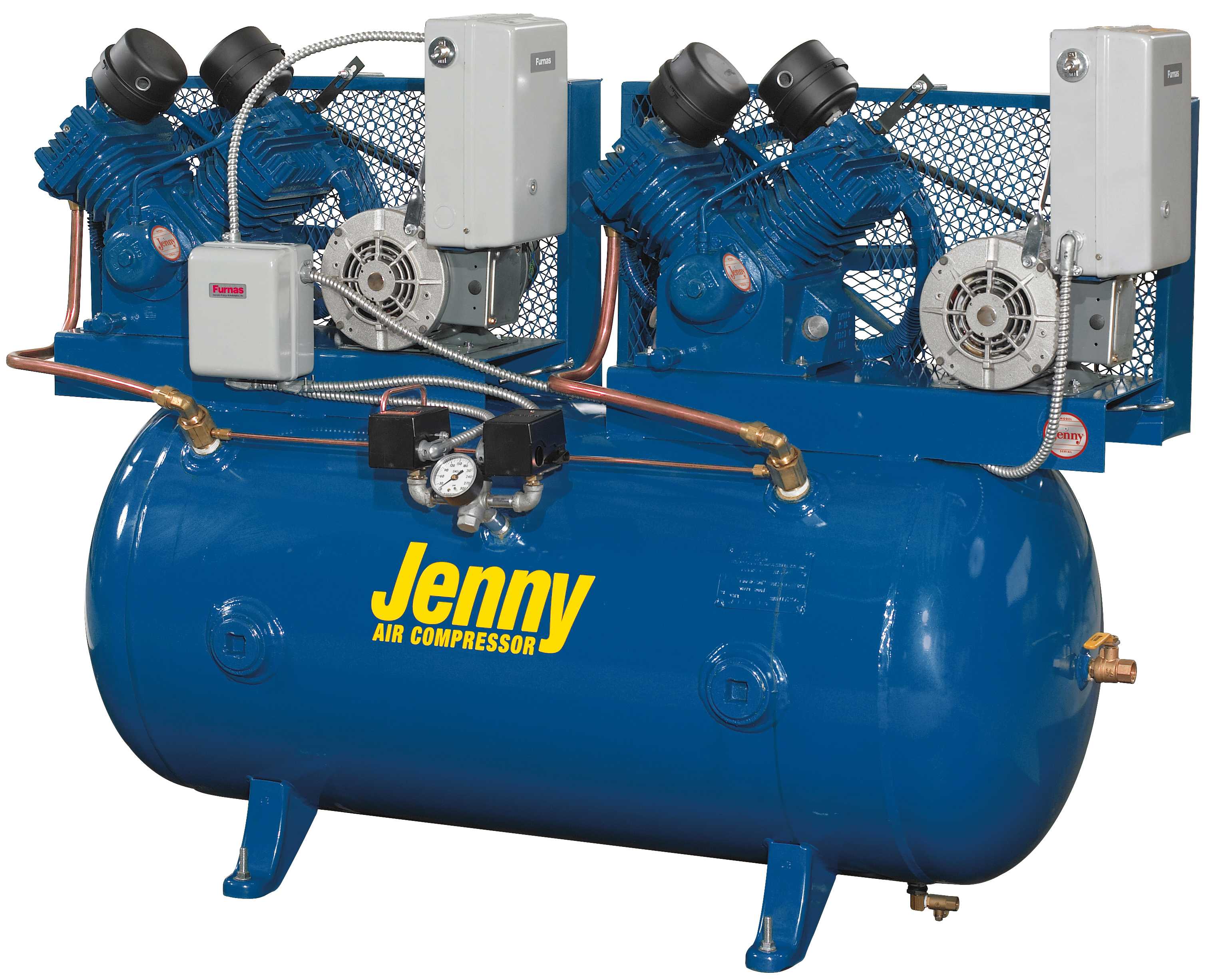 What is the horsepower of the air compressor?