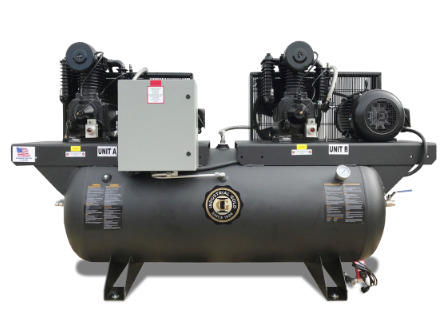 What type of unloader does the air compressor have?