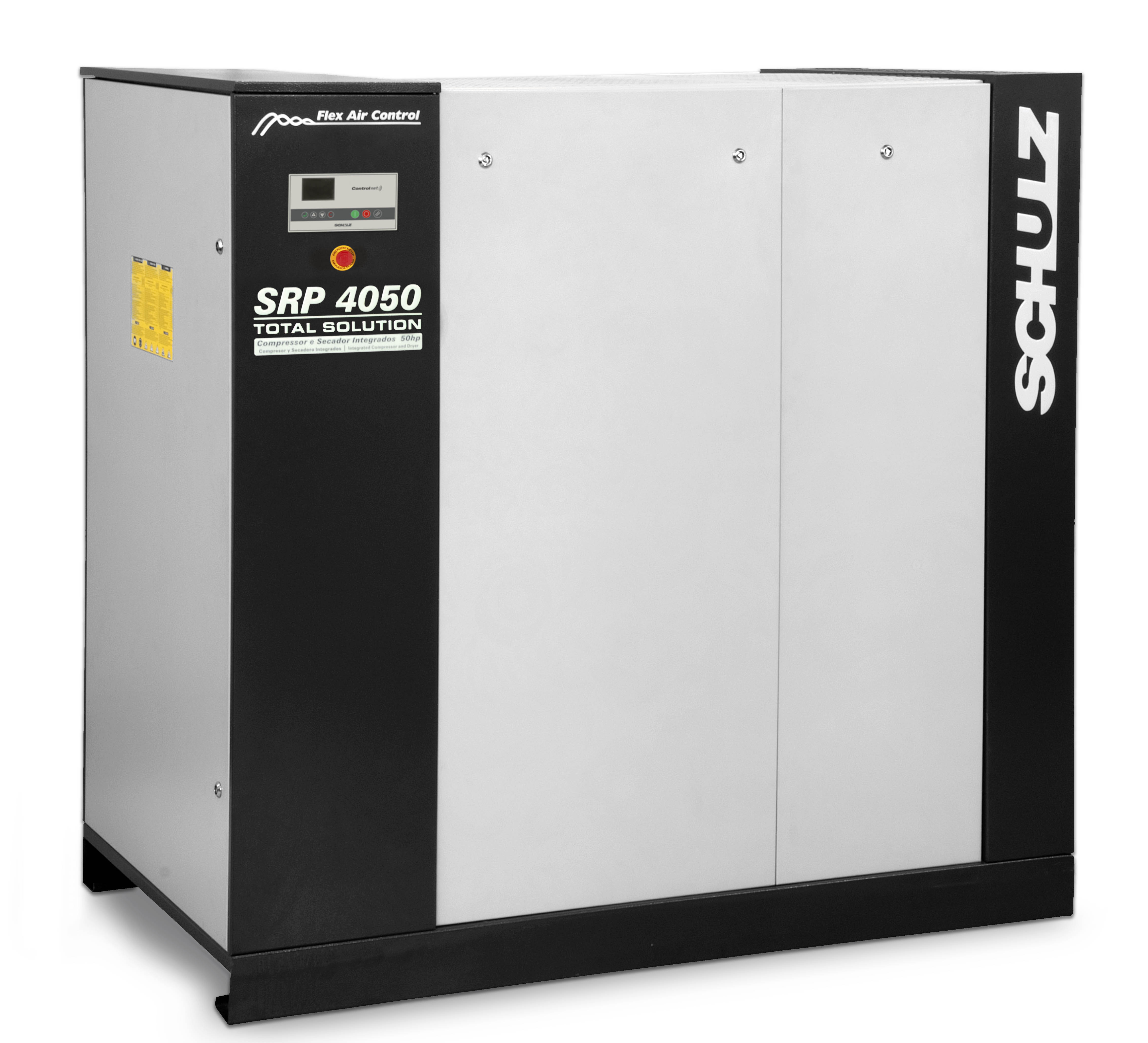 How is the air compressor mounted?