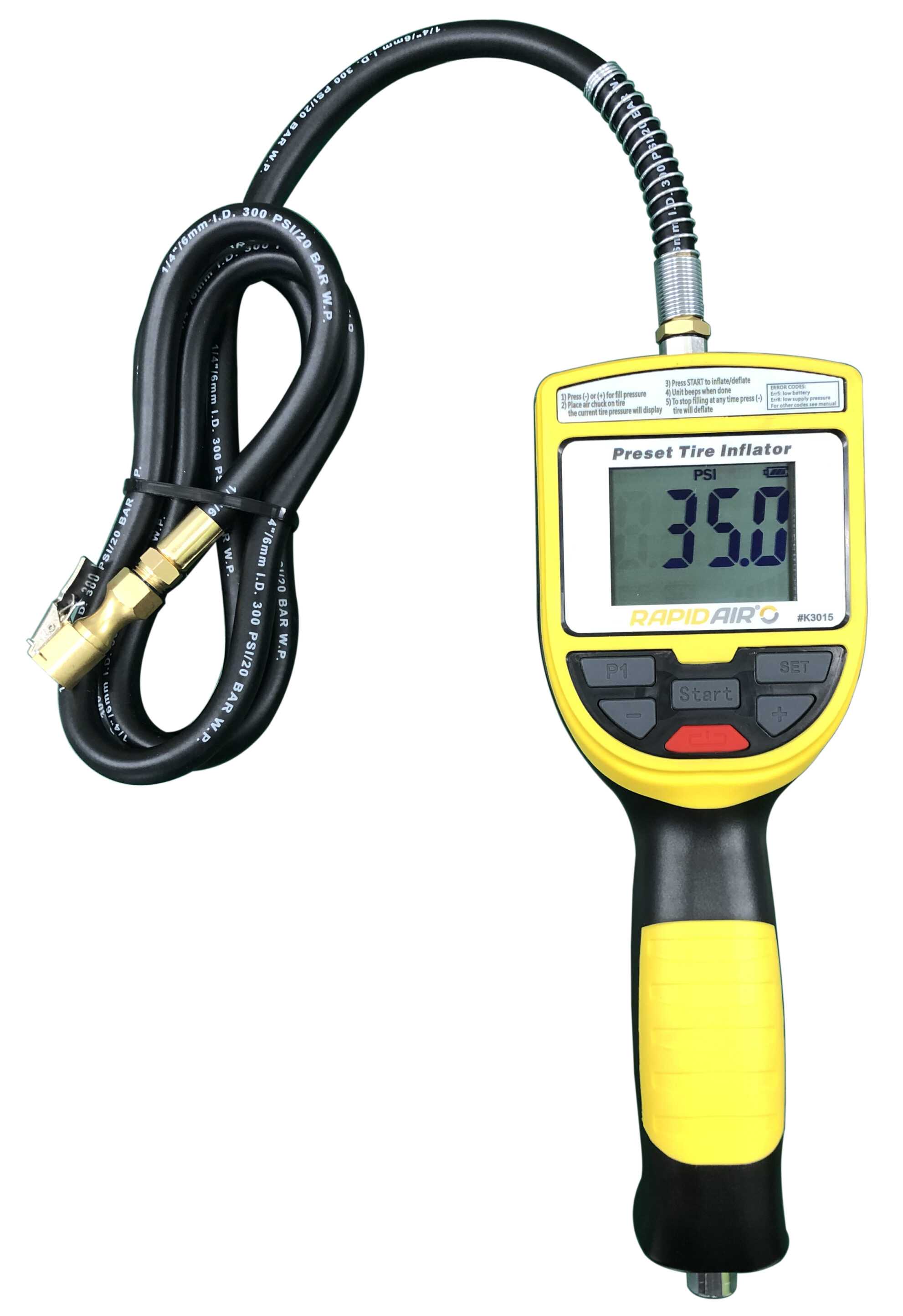 RapidAir K3015 Automatic Tire Inflator Questions & Answers