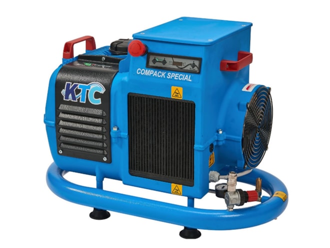 What is the capacity of the air tank?