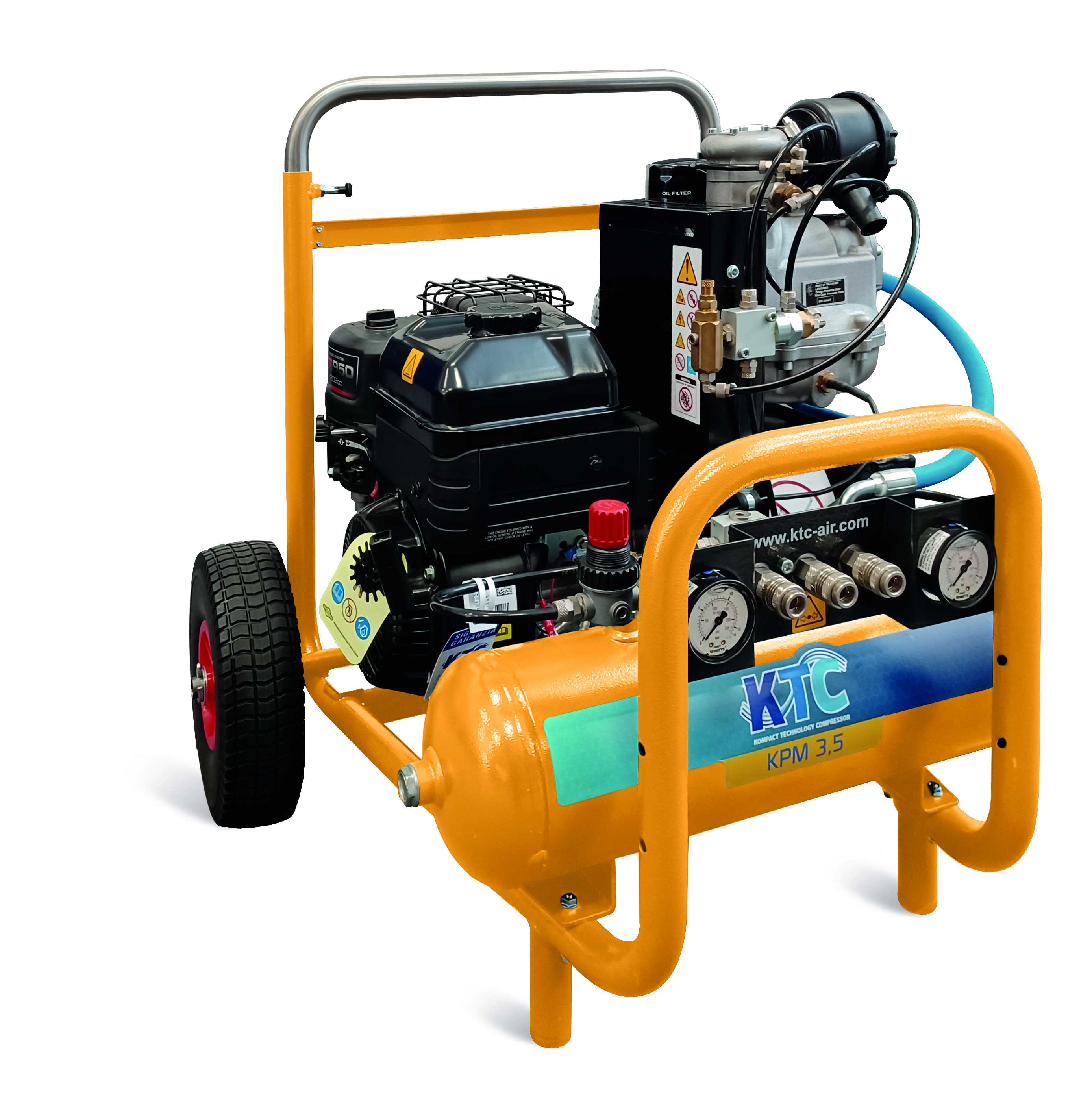 What are the dimensions of the air compressor?
