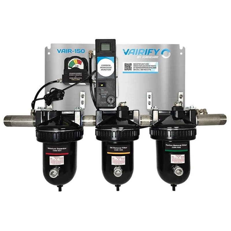 What does the Filter Change Indicator Gauge do?