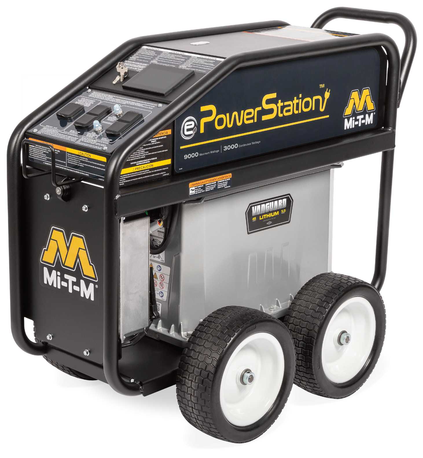 What is the frequency of the generator's output?
