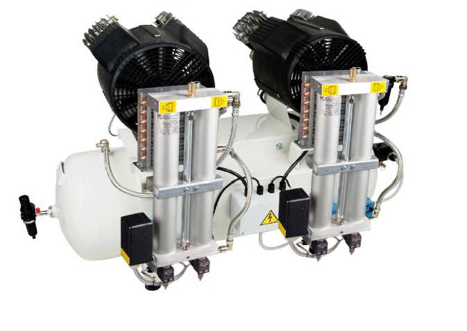 SilentAire (Werther) PC3x2/100/37D Tandem Oil Free Quiet Duplex Air Compressor Questions & Answers