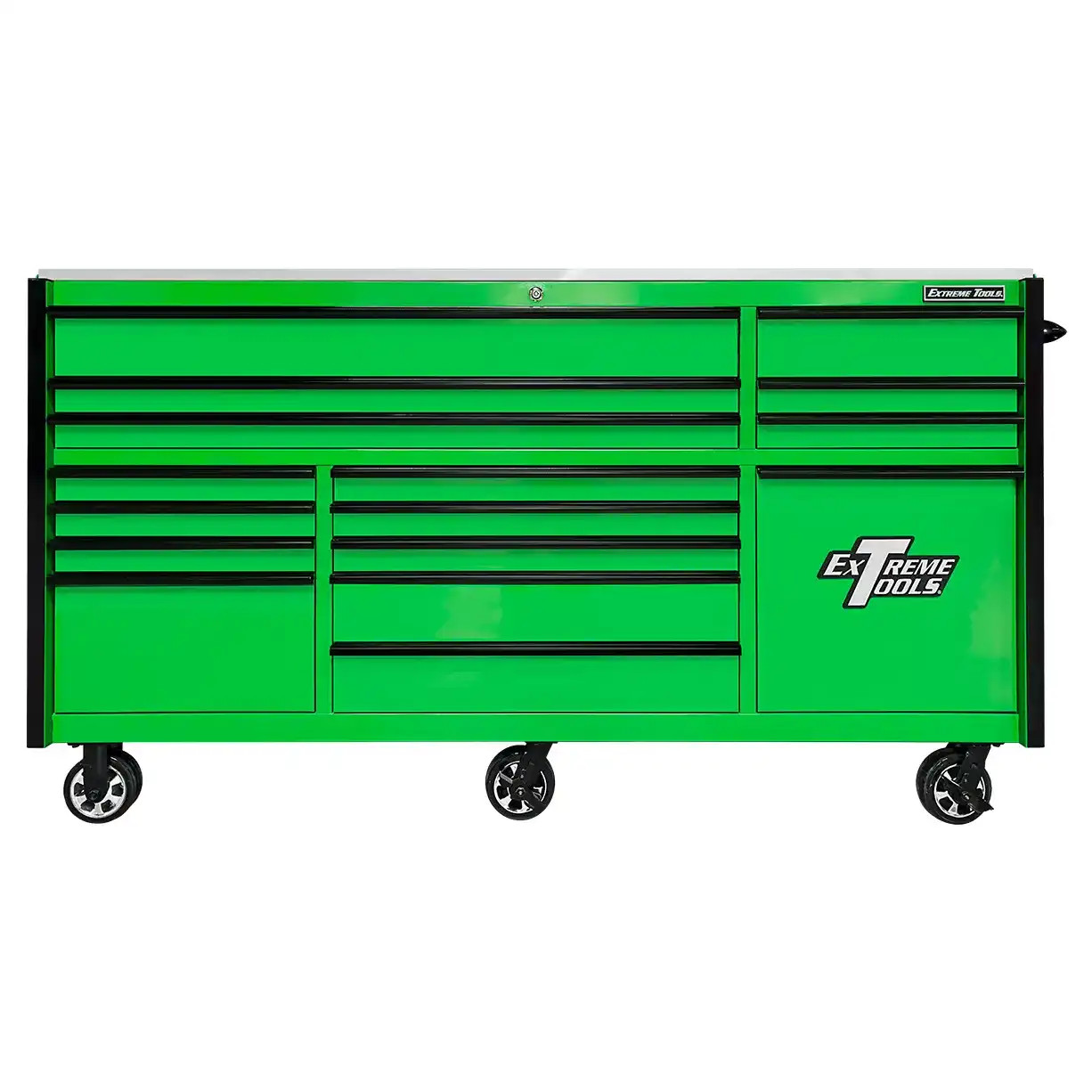 What is the width of the roller cabinet?