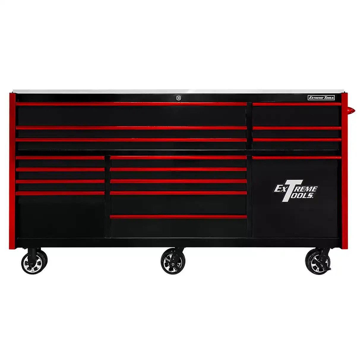 What is the diameter and width of the casters?