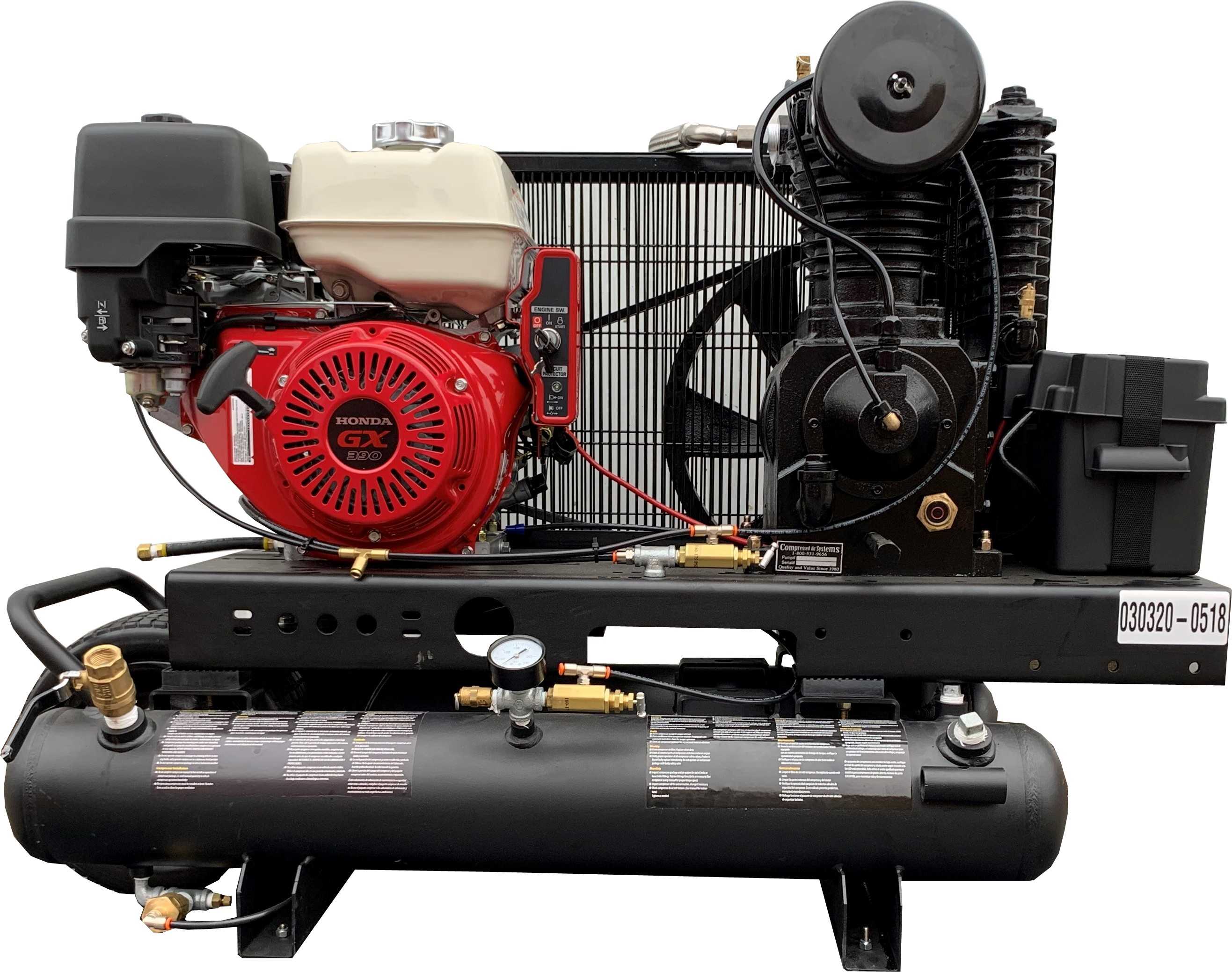What type of air filter is used?