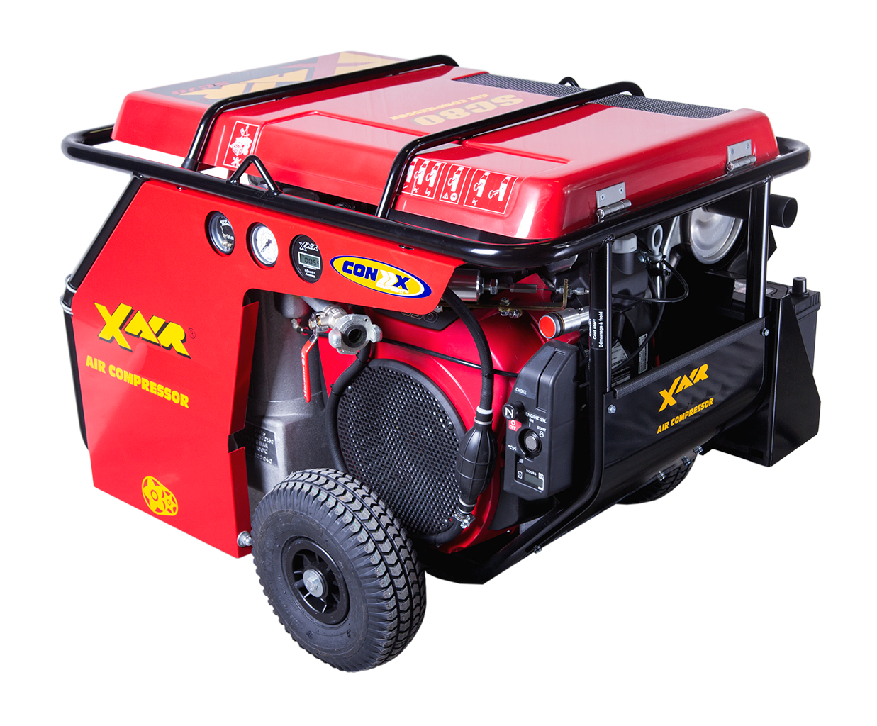 What is the fuel capacity of the ConX X Air SC70-150?