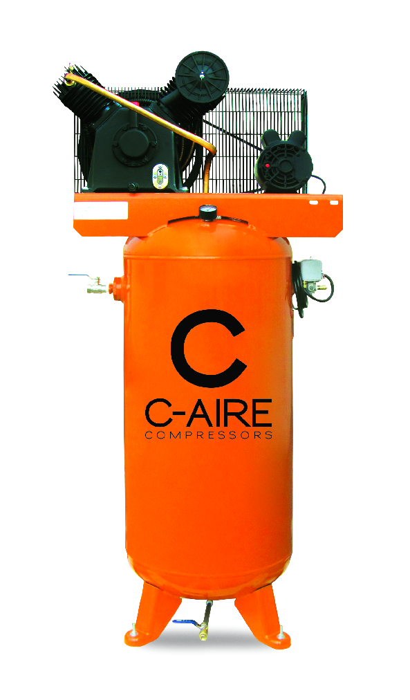 C-Aire A050V060-1230FP 5 HP 230 Volt Single Phase Two Stage 60 Gallon Air Compressor Fully Packaged Questions & Answers