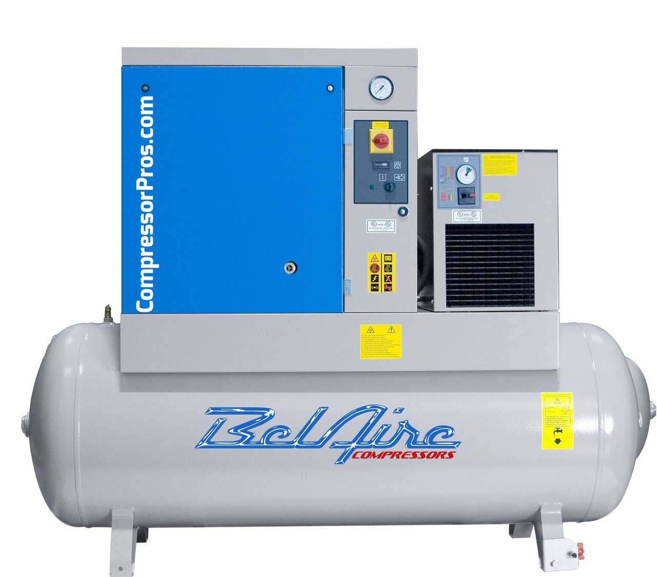 What is the width of the compressor?