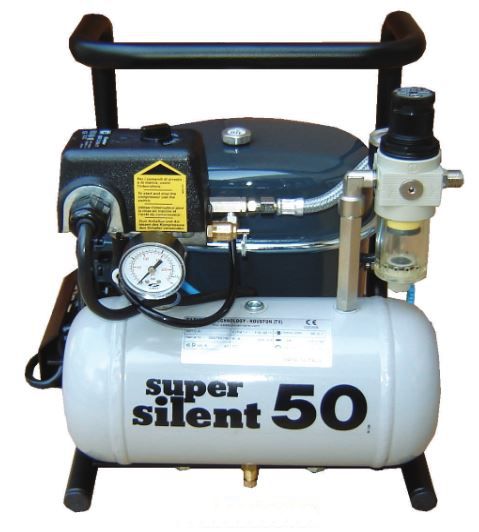 Super Silent 50-TC 1/2 HP Air Compressor 2.15 CFM .9 Gallon Tank 110 V Questions & Answers