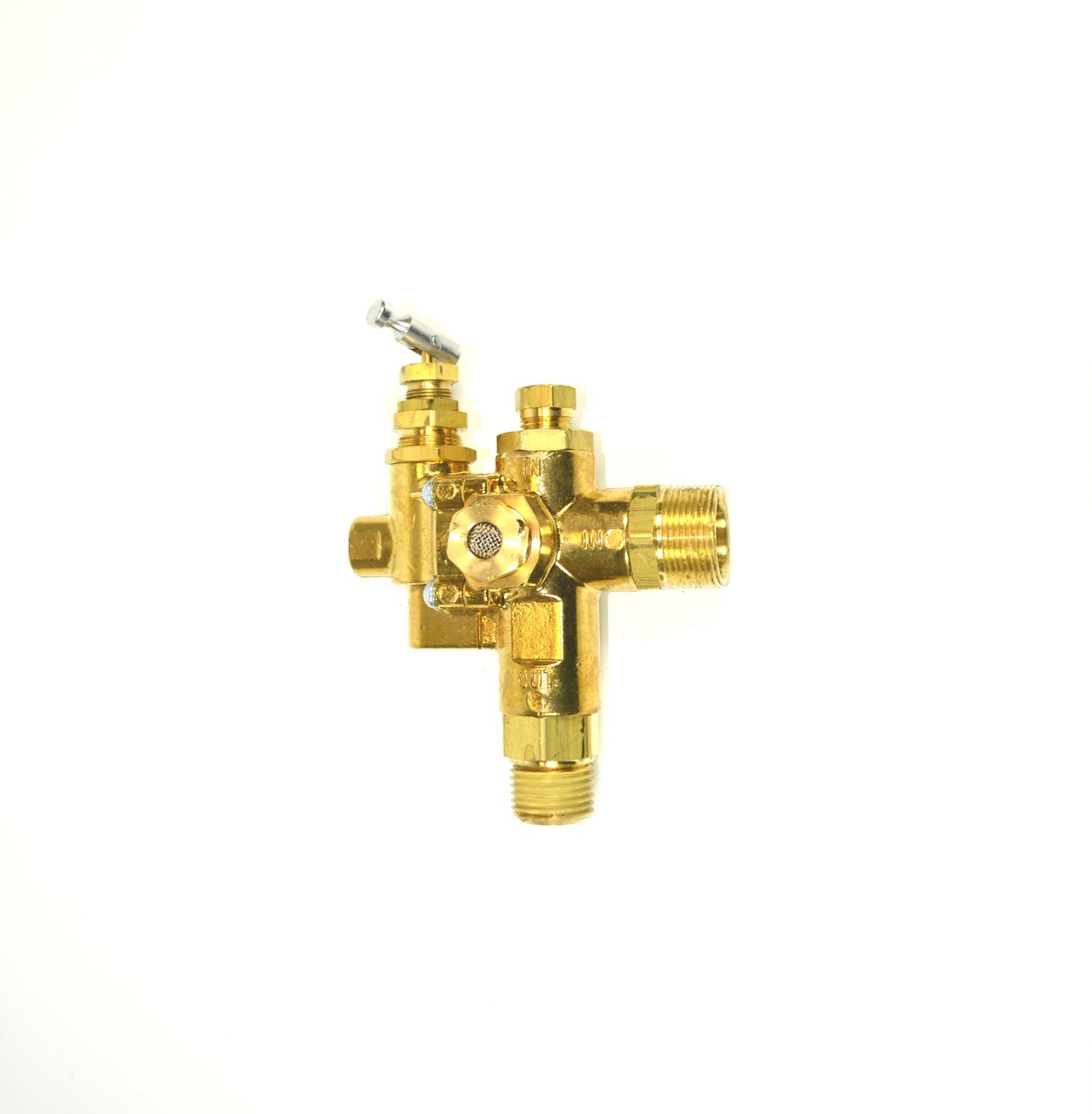 Does this also control the engine to put it into an idle when at full pressure?