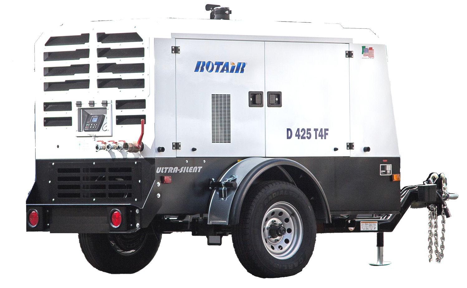 Are there accessories for the Elgi D425T4F 425 CFM Tow-Behind Compressor?