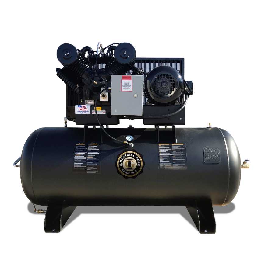 What phase is the air compressor motor?