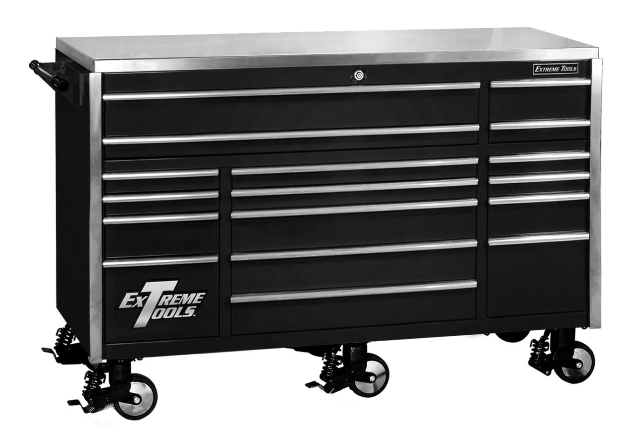 Is there a handle included with the roller cabinet?
