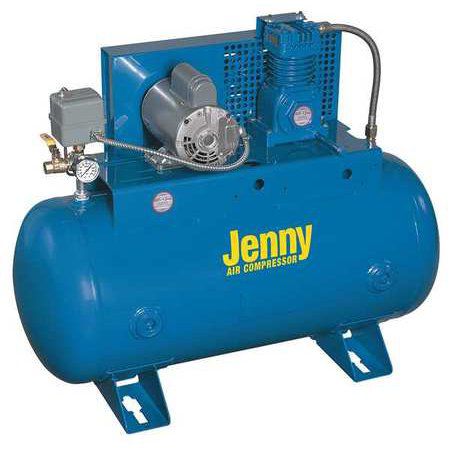 What is the drive mechanism of the compressor?