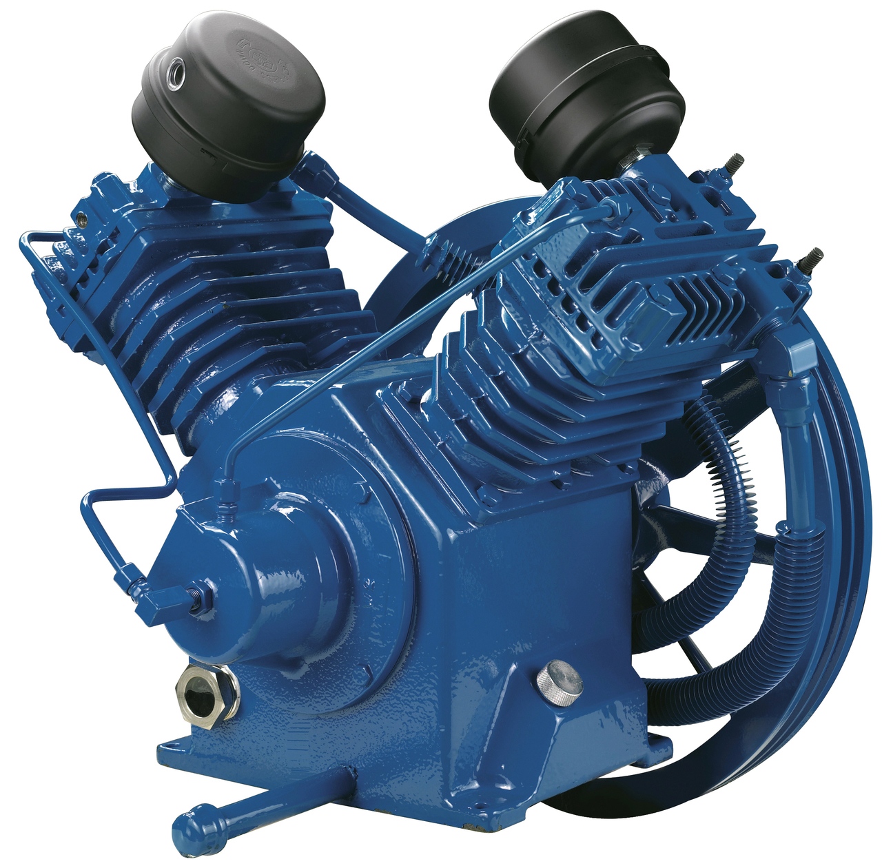 What is the horsepower range of this air compressor pump?