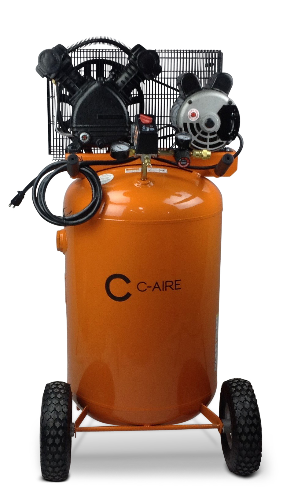 C-Aire P016V030-1115 1.6 HP 115 Volt 30 Gallon Vertical Portable Air Compressor Questions & Answers