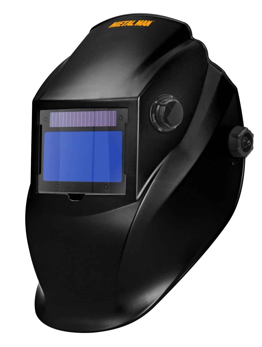 How many arc sensors does the welding helmet have?