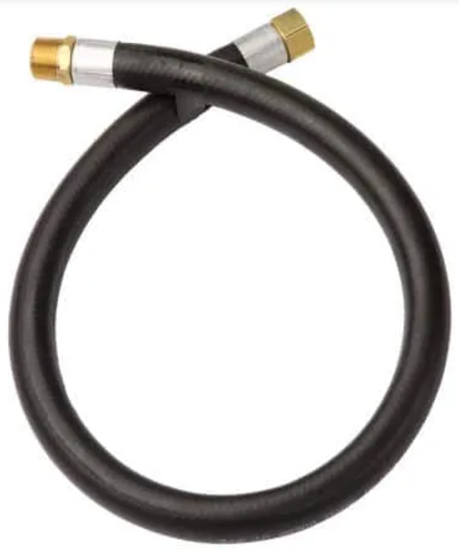 Rapid Air F0215 3/4" Rubber Jumper Hose - 3 Feet Questions & Answers