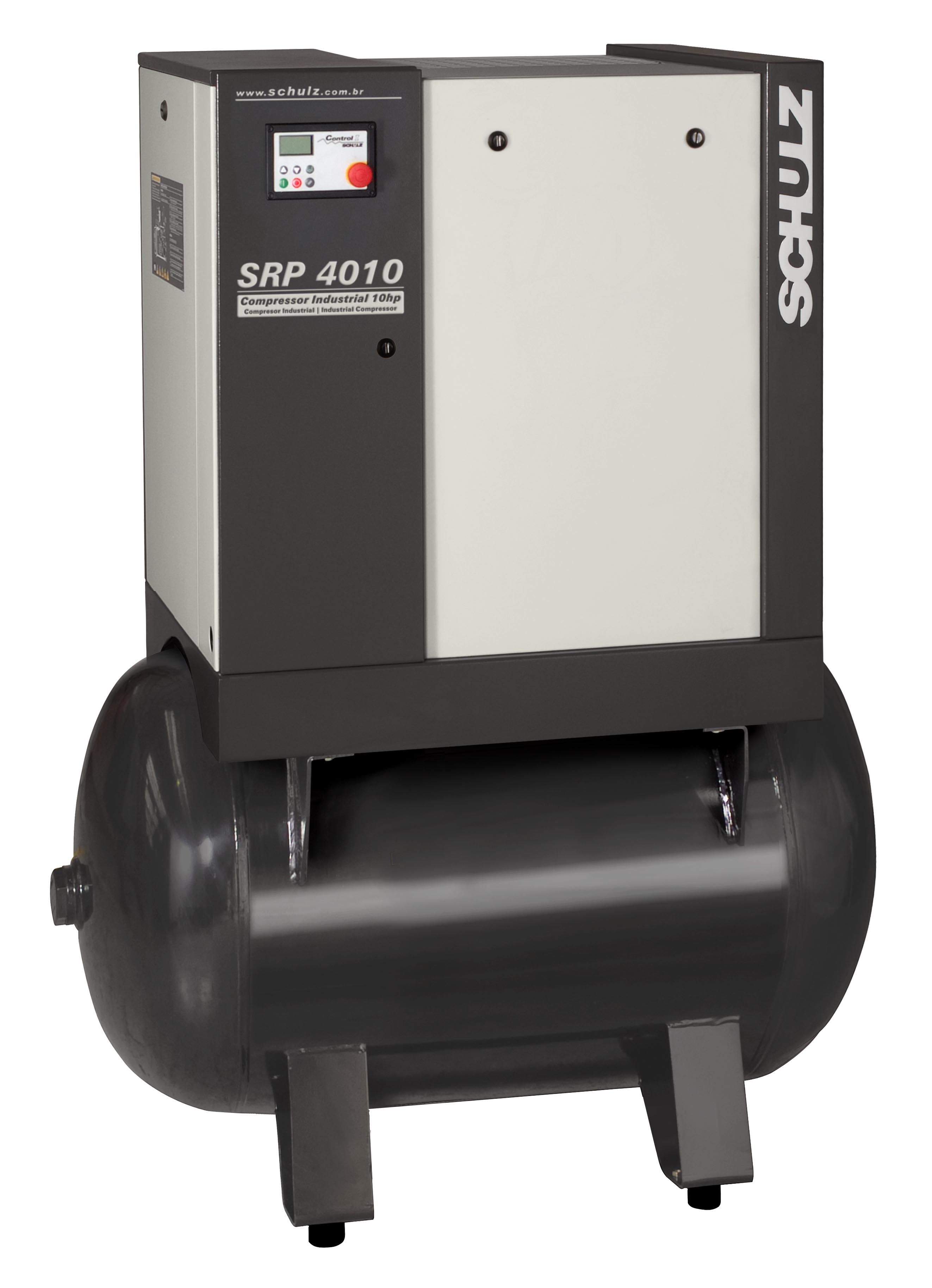 Where are the coolers located on the compressor?