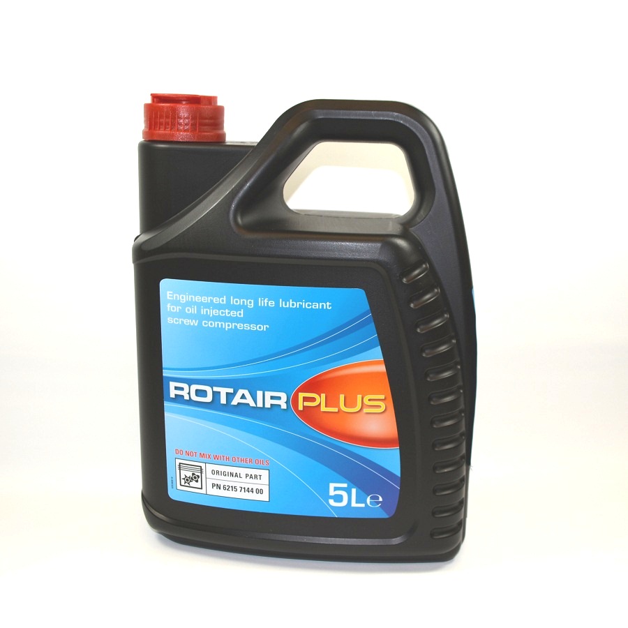 1630144405 Rotair Plus 4000 Hour Compressor Lubricant. 5 liter / 1.32 gallon Questions & Answers