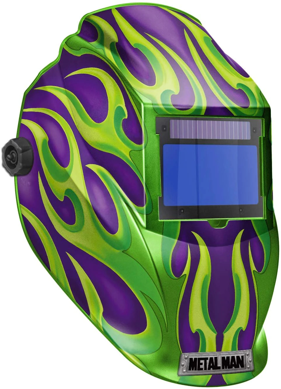 How fast does the helmet darken?