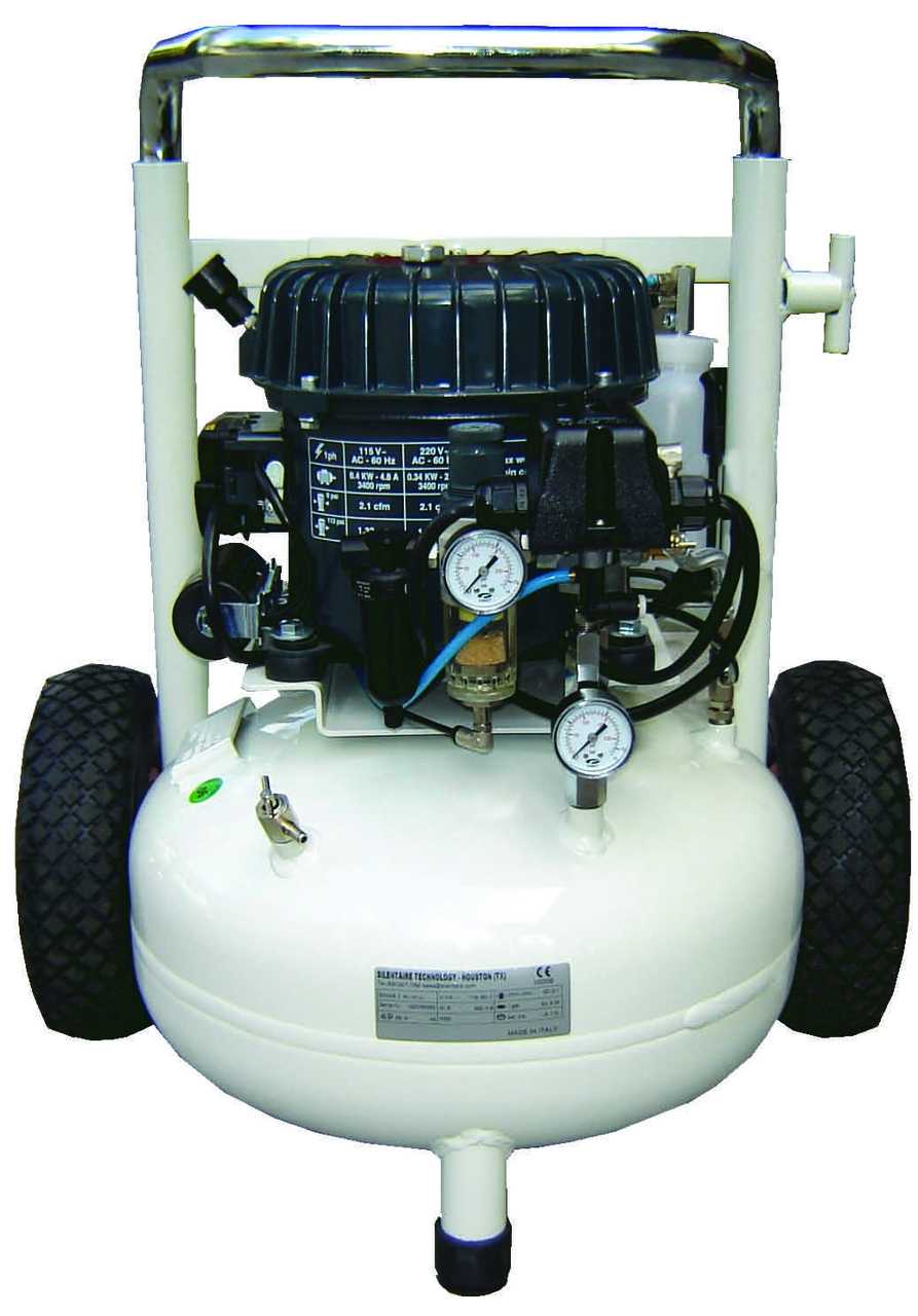 What are the dimensions of the air compressor?