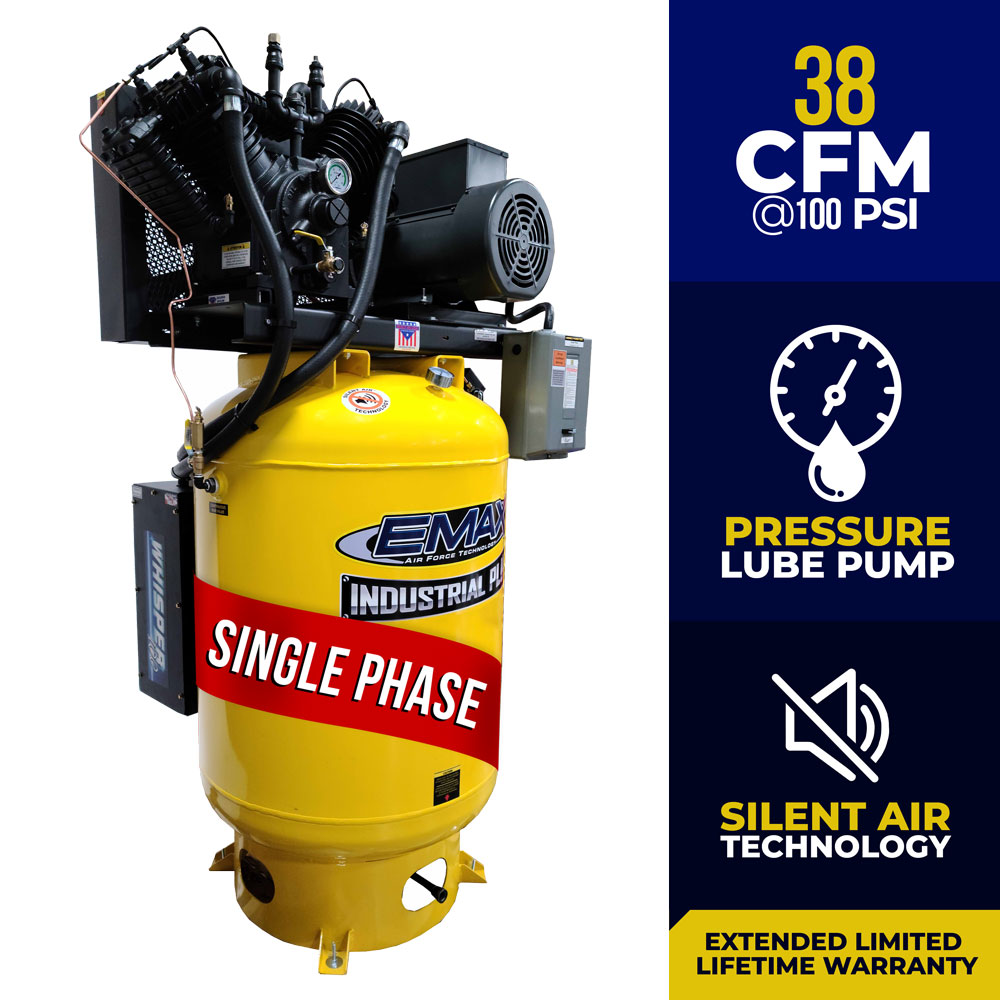 How do you size an industrial air compressor?