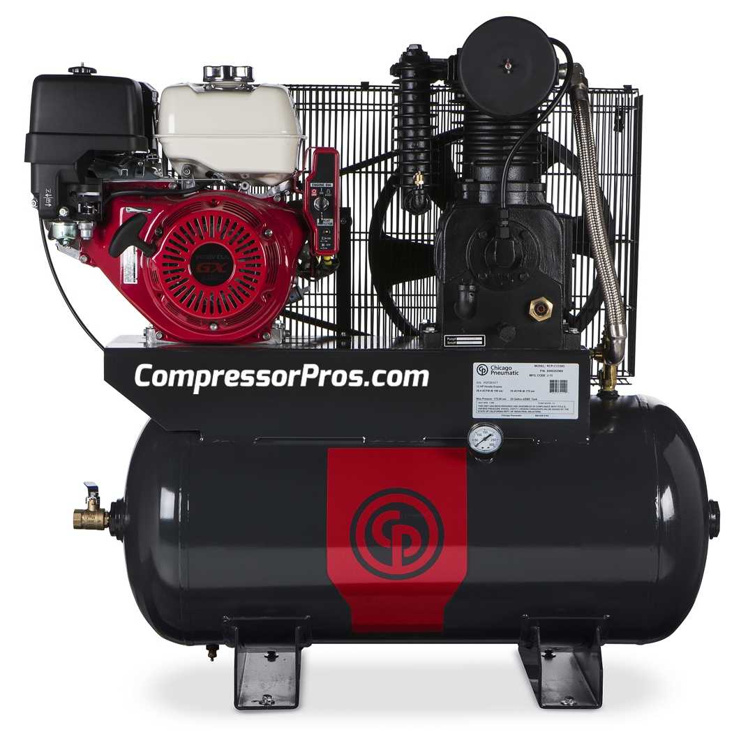 What type of pump does the compressor have?