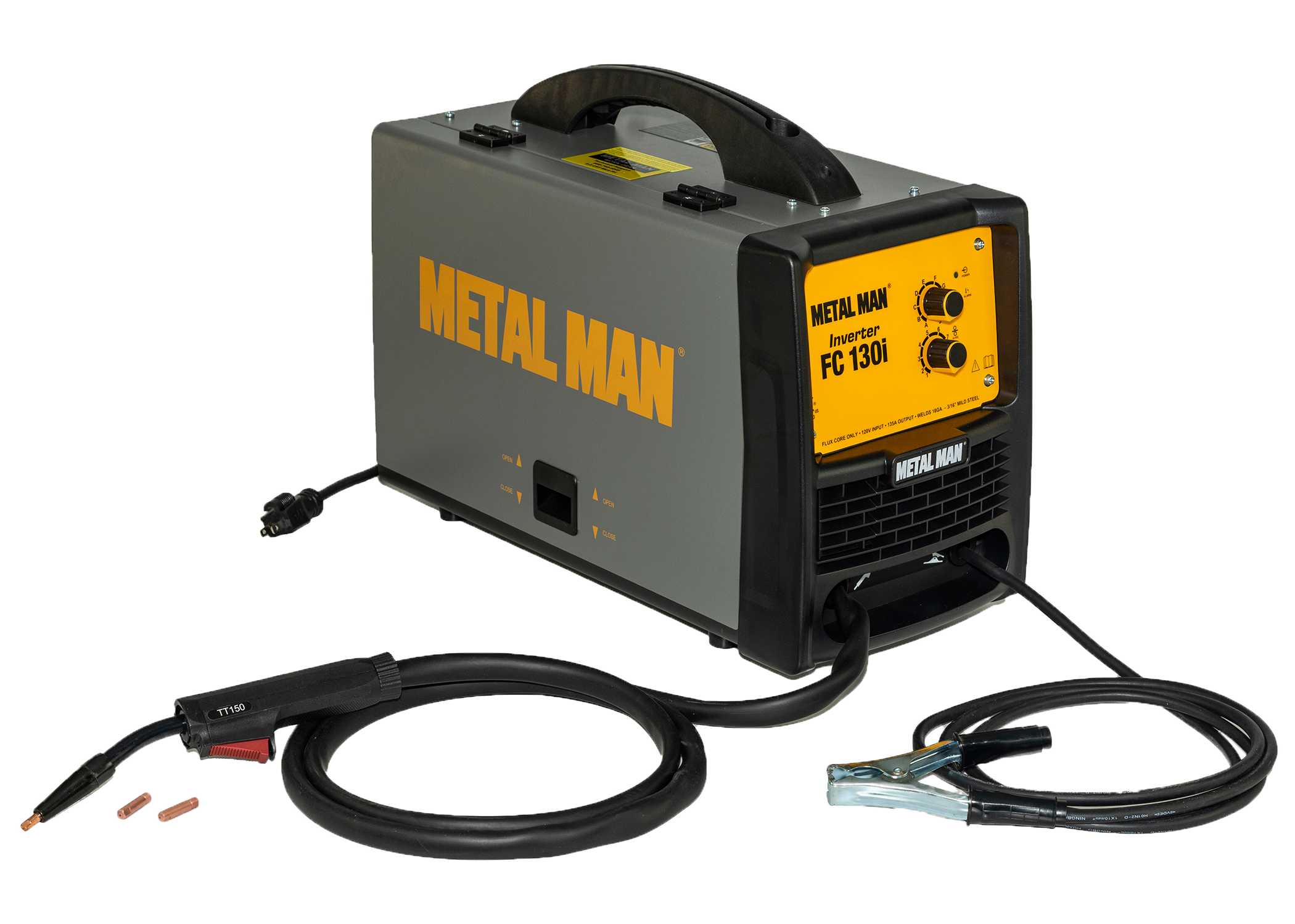 What type of phase does the welder use?