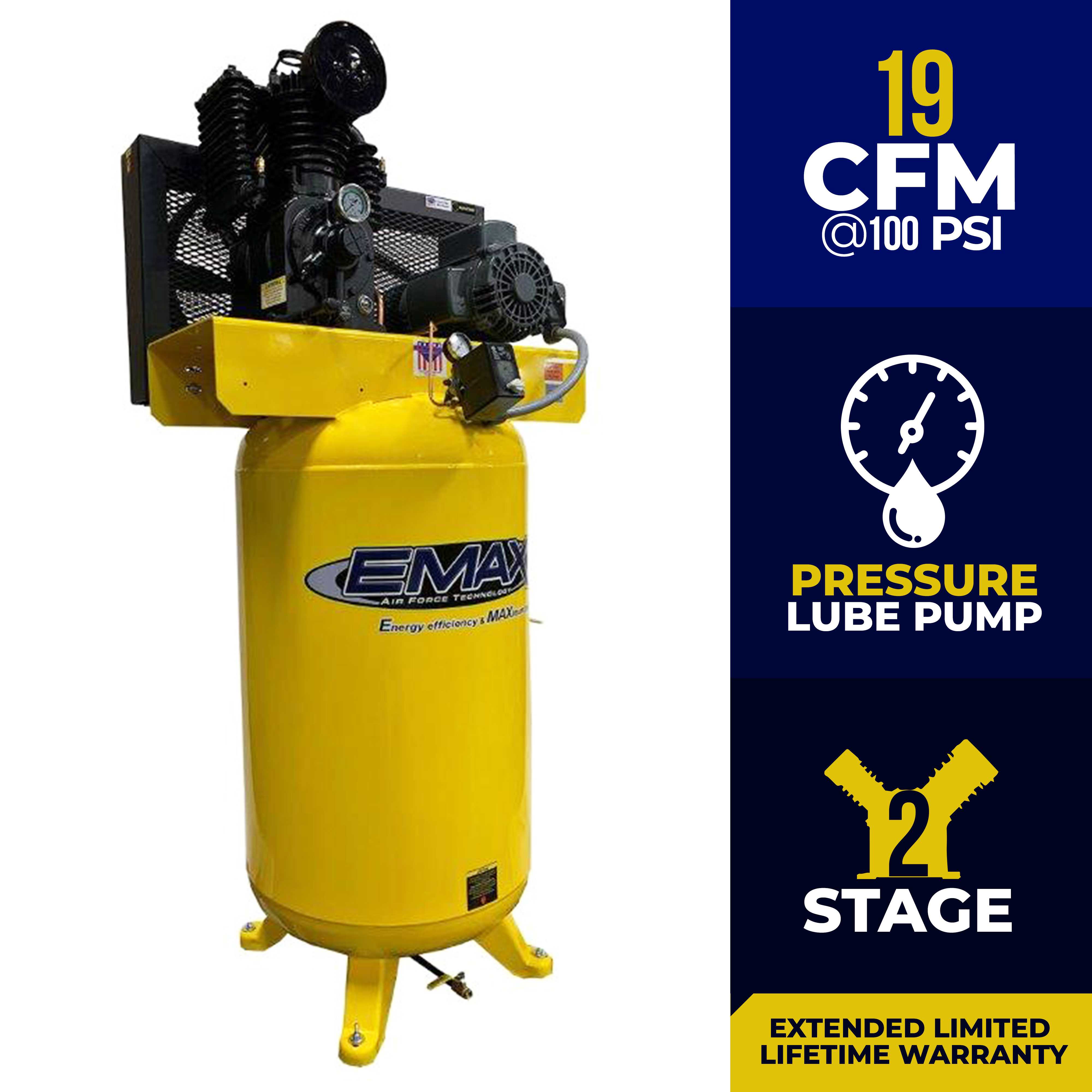 What is the size of the outlet on the air compressor?