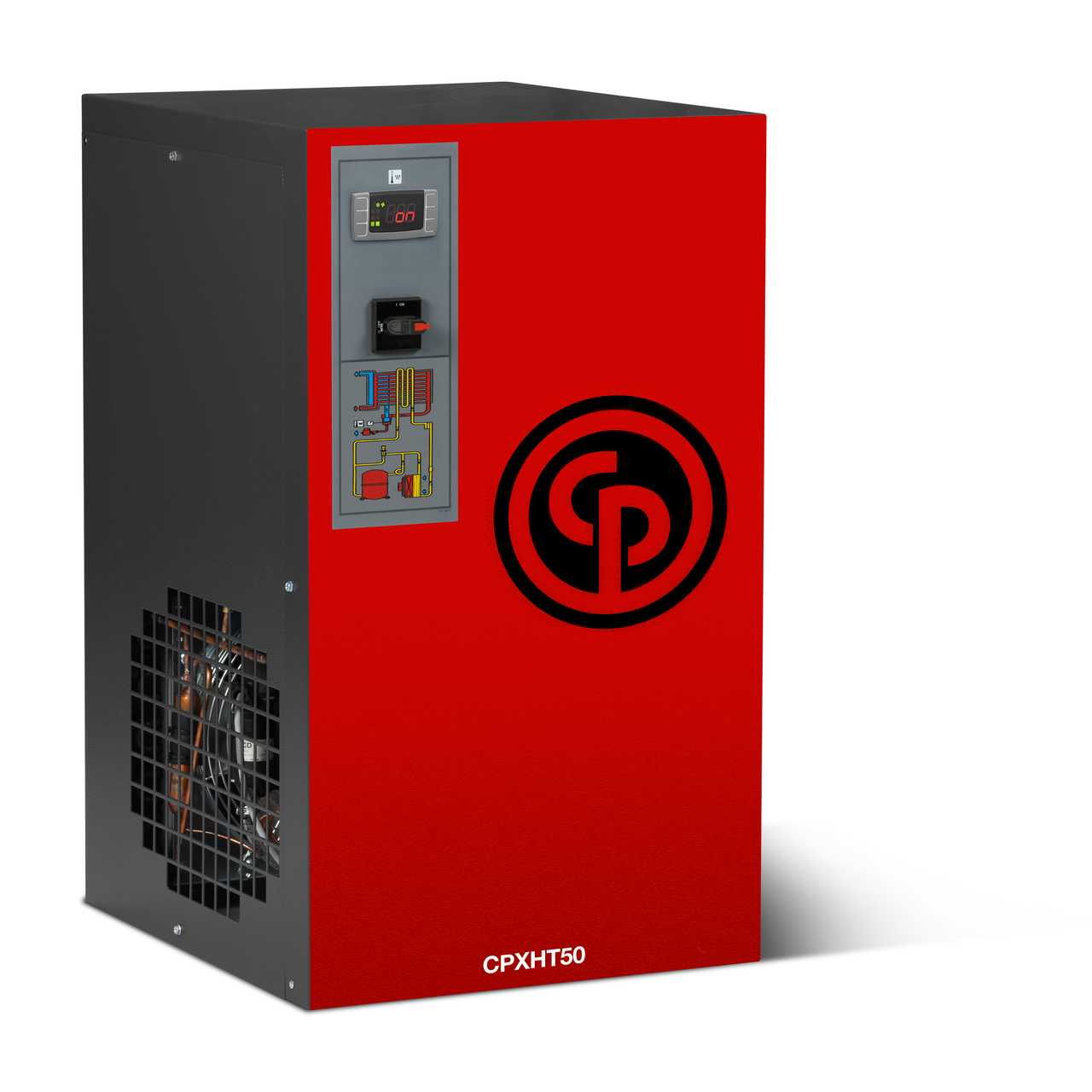 What is the maximum inlet temperature this dryer can handle?