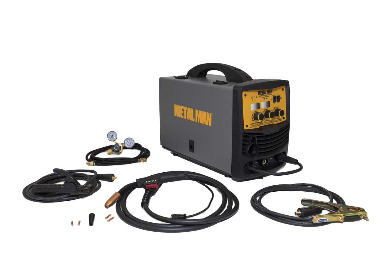 What is the output range for MIG welding?
