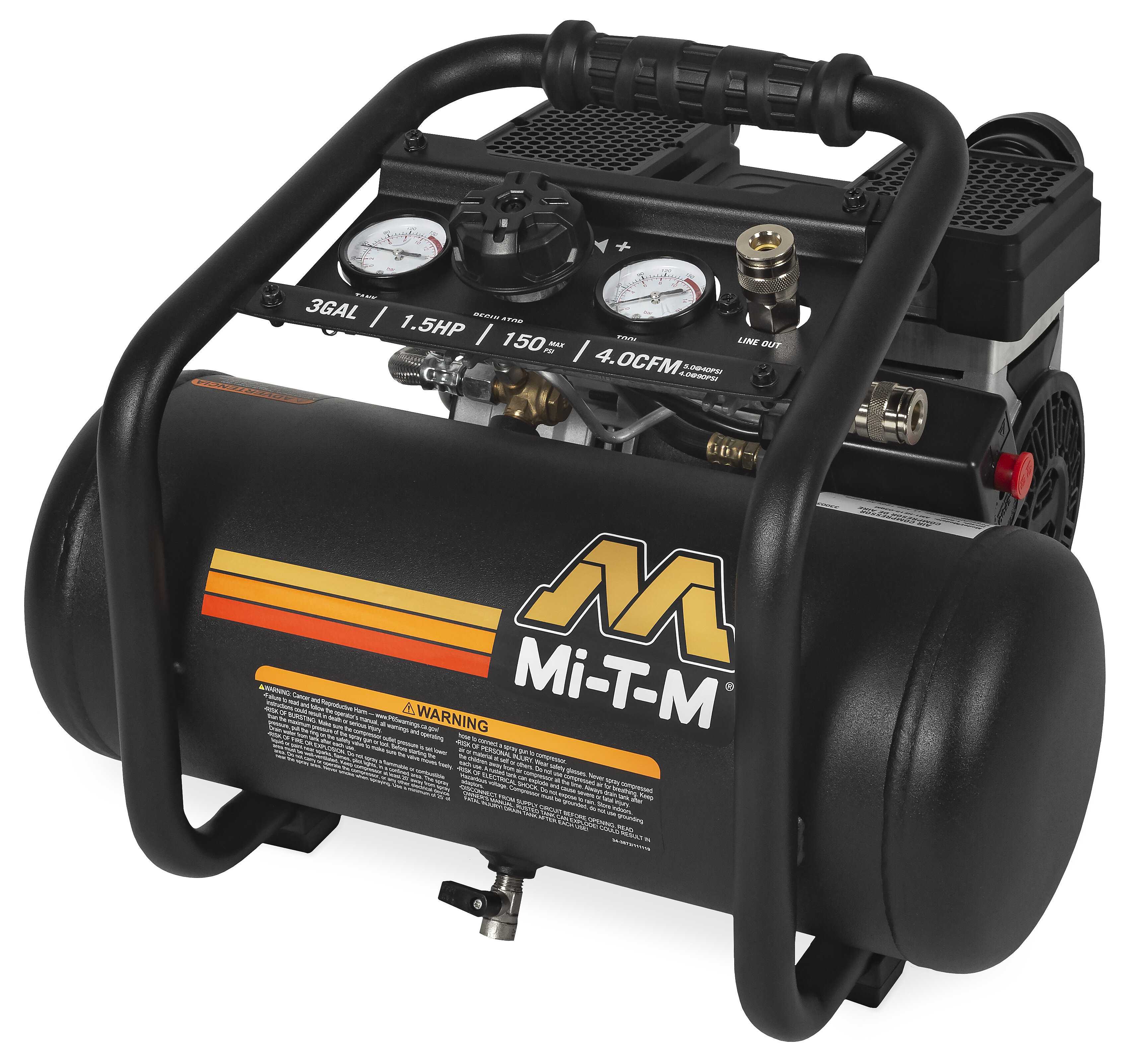 How loud is this air compressor when operating?