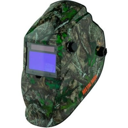 How many arc sensors does the welding helmet have?