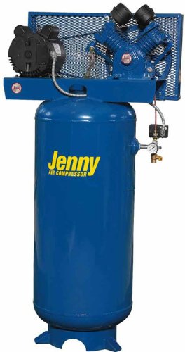 Jenny G2A-60V 2 HP 230 Volt Single Phase 60 Gallon Vertical Air Compressor Questions & Answers