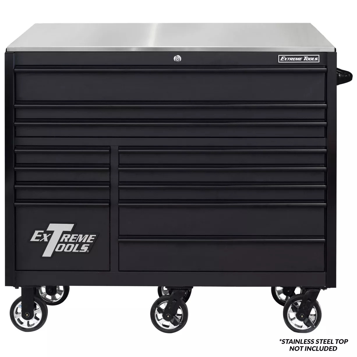 What is the unique feature of the drawer pulls?