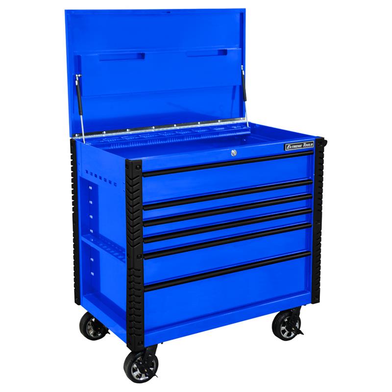 What color is the tool cart?