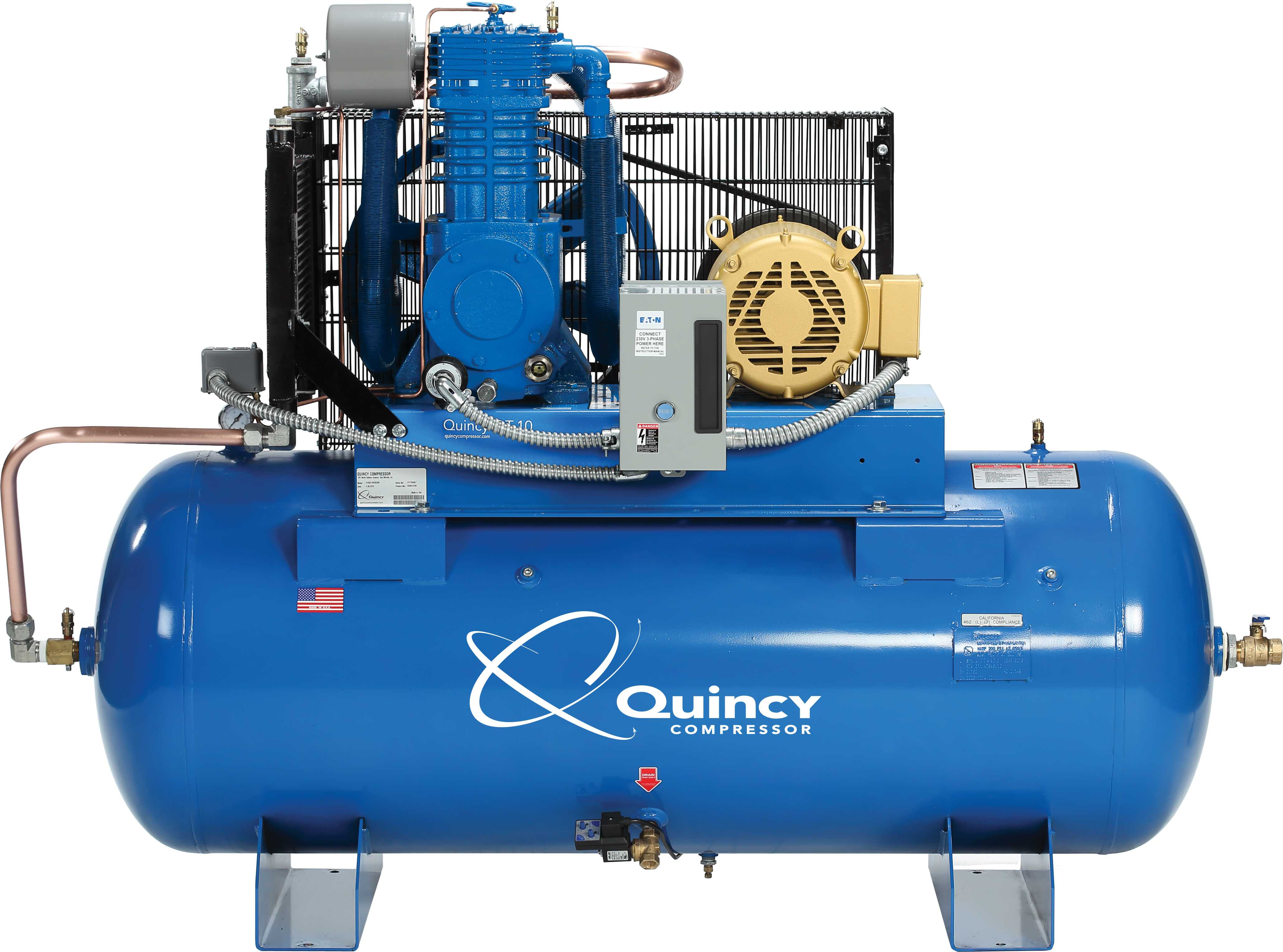 What is the benefit of the automatic drain feature?