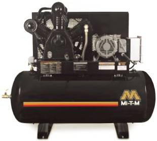 Mi-T-M AES-23315-120HM 15 HP 230 Volt Three Phase Two Stage 120 Gallon Air Compressor Questions & Answers
