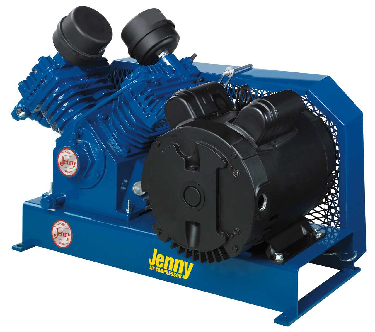 Jenny G5S-BS 5 HP 230 Volt Single Phase Single Stage Base Mount Fire Sprinkler System Air Compressor Questions & Answers